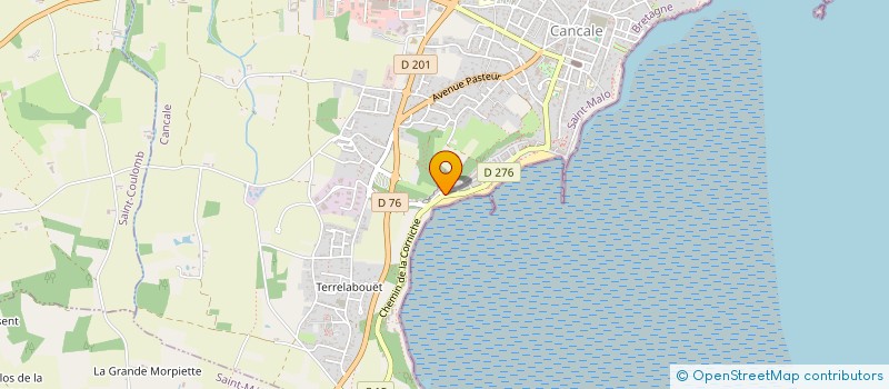 localisation de l'entreprise SCI OLIKEM  CANCALE