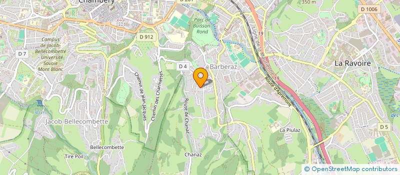 localisation de l'entreprise SCI OLIMA  BARBERAZ