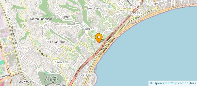 localisation de l'entreprise SCI OLIMARE  TOULON