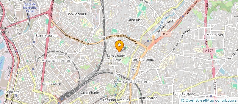 localisation de l'entreprise SCI OLIMARYNELL à MARSEILLE