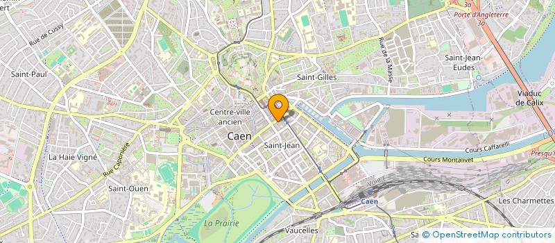 localisation de l'entreprise SCI OLIMIC INVEST à CAEN