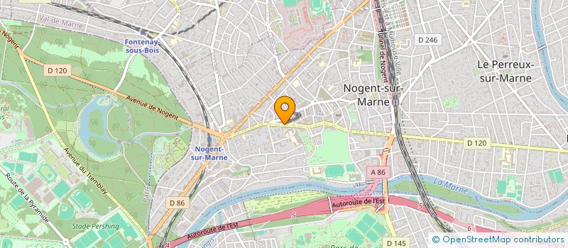 localisation de l'entreprise SCI OLIMO à NOGENT-SUR-MARNE
