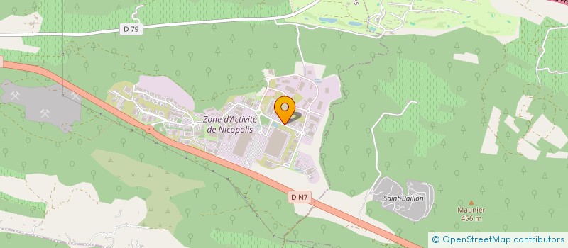 localisation de l'entreprise SCI OLIMP à BRIGNOLES