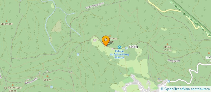 localisation de l'entreprise SCI OLINDA  THANNENKIRCH