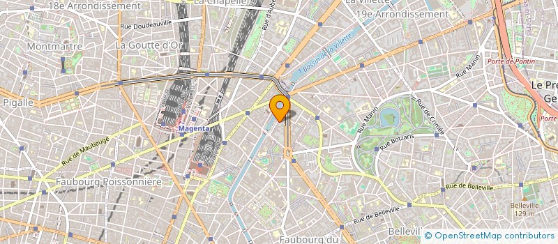 localisation de l'entreprise SCI OLINDE  PARIS