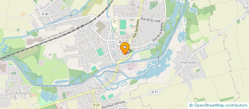 localisation de l'entreprise SCI OLINIAC à CORBIE