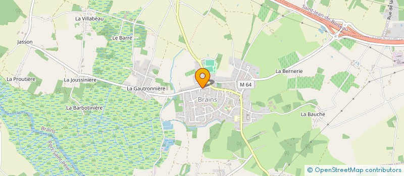 localisation de l'entreprise SCI OLIPHARM  BRAINS