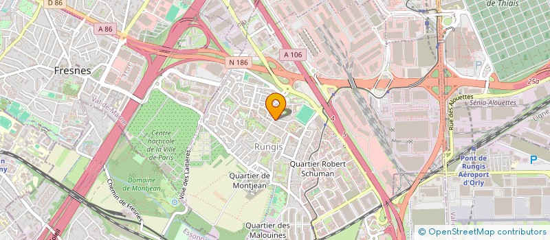localisation de l'entreprise SCI OLIPI  RUNGIS