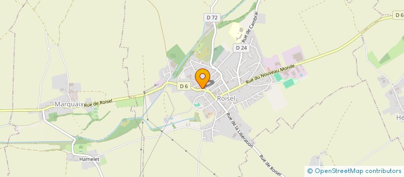 localisation de l'entreprise SCI OLISA  HANCOURT