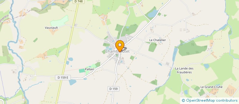 localisation de l'entreprise SCI OLISA  BRESSUIRE