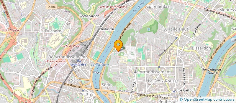 localisation de l'entreprise SCI OLISARO  LYON 4EME