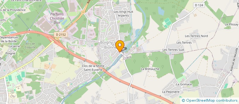 localisation de l'entreprise SCI OLISEV à BOIGNY-SUR-BIONNE