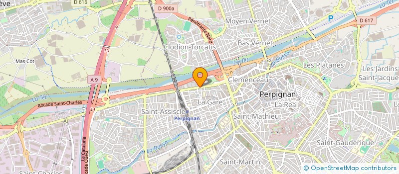 localisation de l'entreprise SCI OLITE à PERPIGNAN
