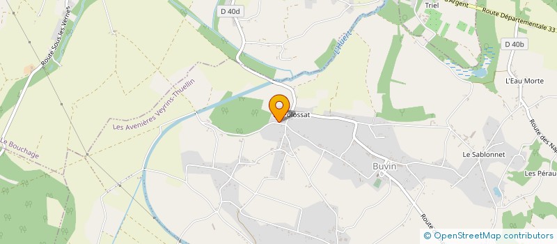 localisation de l'entreprise SCI OLITIMM  LES AVENIERES VEYRINS-THUELLIN