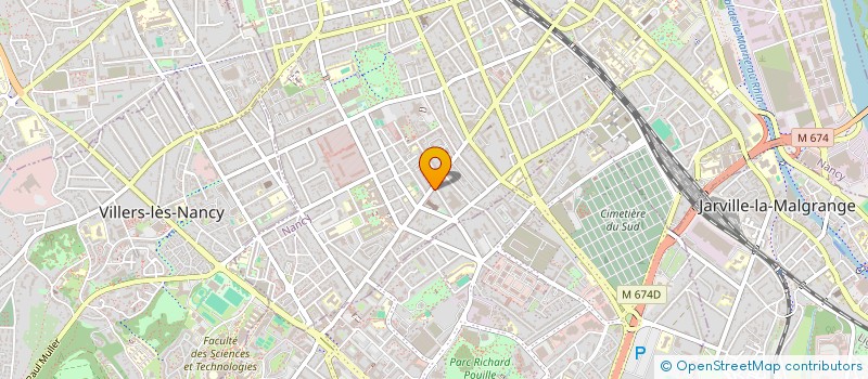 localisation de l'entreprise SCI OLIV ET TOM  NANCY