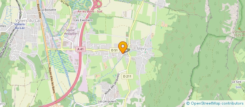 localisation de l'entreprise SCI OLIVAL à MERY