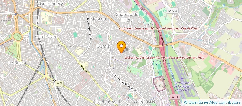 localisation de l'entreprise SCI OLIVAN ET FILS à TOULOUSE