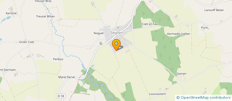 localisation de l'entreprise SCI OLIVANNE  SEGLIEN