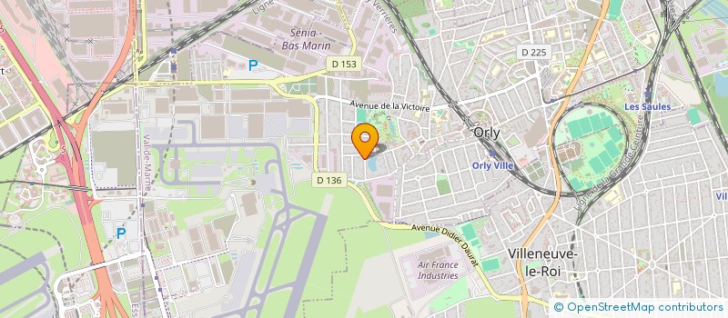 localisation de l'entreprise SCI OLIVE  ORLY