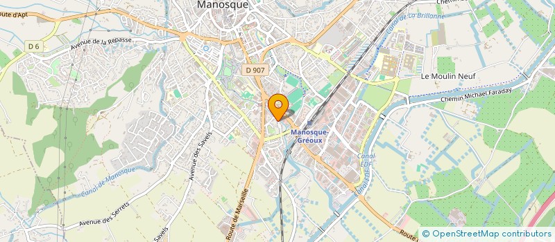 localisation de l'entreprise SCI OLIVE TREE  MANOSQUE