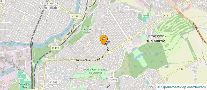 localisation de l'entreprise SCI OLIVEIRA  ORMESSON-SUR-MARNE