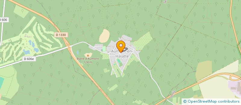 localisation de l'entreprise SCI OLIVEIRA  AUMONT-EN-HALATTE