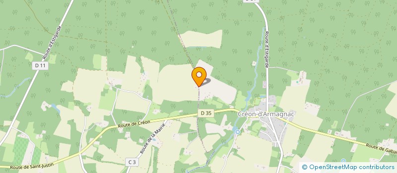 localisation de l'entreprise SCI OLIVELA  SAINT-JULIEN-D'ARMAGNAC