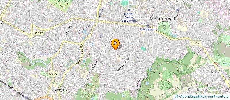 localisation de l'entreprise SCI OLIVER-LE MERER à MONTFERMEIL