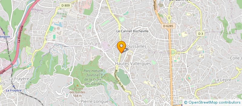 localisation de l'entreprise SCI OLIVES à CANNES