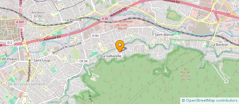 localisation de l'entreprise SCI OLIVETTES à MARSEILLE