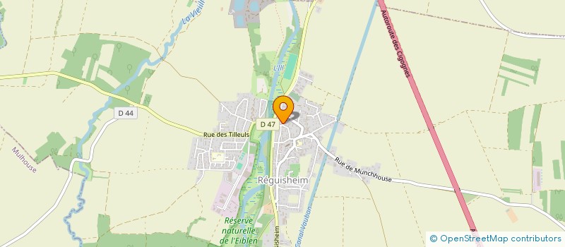 localisation de l'entreprise SCI OLIVIA  REGUISHEIM