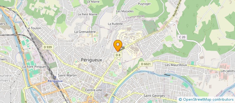 localisation de l'entreprise SCI OLIVIA à PERIGUEUX