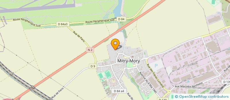 localisation de l'entreprise SCI OLIVIER à MITRY-MORY