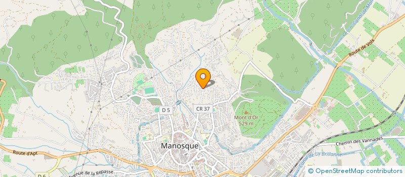 localisation de l'entreprise SCI OLIVIER à MANOSQUE
