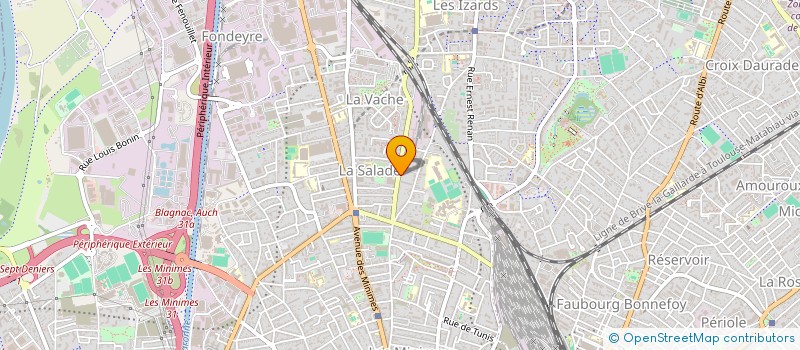 localisation de l'entreprise SCI OLIVIER à TOULOUSE