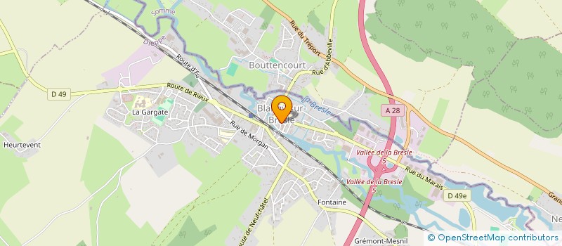 localisation de l'entreprise SCI OLIVIER à BLANGY-SUR-BRESLE