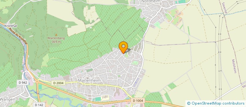 localisation de l'entreprise SCI OLIVIER  MARLENHEIM