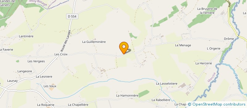 localisation de l'entreprise SCI OLIVIER  SAINT-VIGOR-DES-MONTS