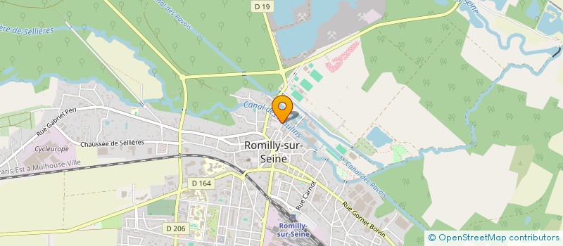 localisation de l'entreprise SCI OLIVIER  ROMILLY-SUR-SEINE