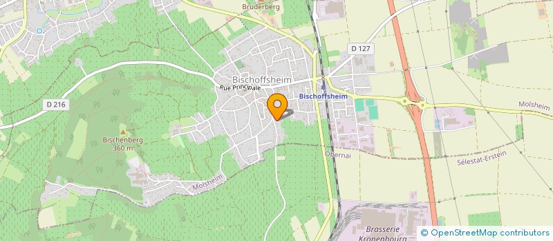 localisation de l'entreprise SCI OLIVIER & PASCAL  BISCHOFFSHEIM