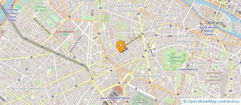 localisation de l'entreprise SCI OLIVIER ROMAIN  PARIS