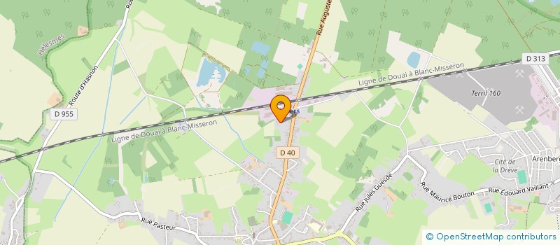 localisation de l'entreprise SCI OLIVIEZ CHEVAL à WALLERS