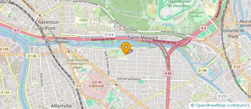 localisation de l'entreprise SCI OLIVIO à MAISONS-ALFORT