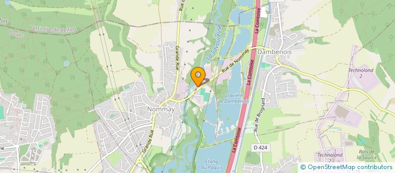 localisation de l'entreprise SCI OLKA  NOMMAY