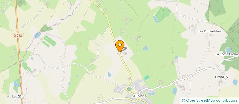 localisation de l'entreprise SCI OLLANA  ALLONNE