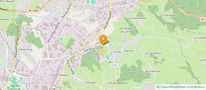 localisation de l'entreprise SCI OLLANTAY  LA TALAUDIERE