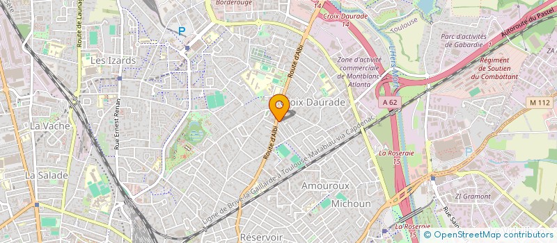 localisation de l'entreprise SCI OLLIANNE  TOULOUSE