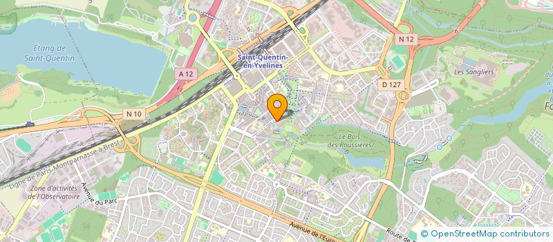 localisation de l'entreprise SCI OLLIE  GUYANCOURT