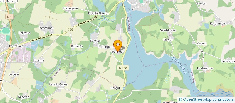 localisation de l'entreprise SCI OLLIER à KERVIGNAC