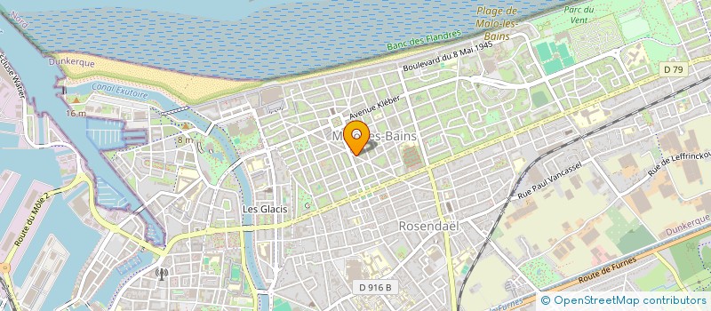 localisation de l'entreprise SCI OLLIOULES à DUNKERQUE